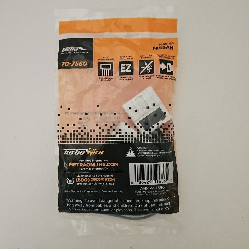 Stereo Wiring‎ Harness Nissan vehicle 1995 and up